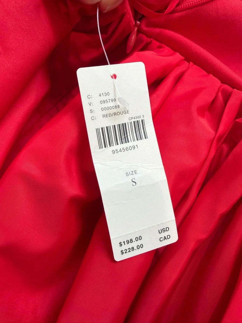 NWT - Maeve Sleeveless Crew-Neck Drop-Waist Red Maxi Dress - Picture 8 of 12